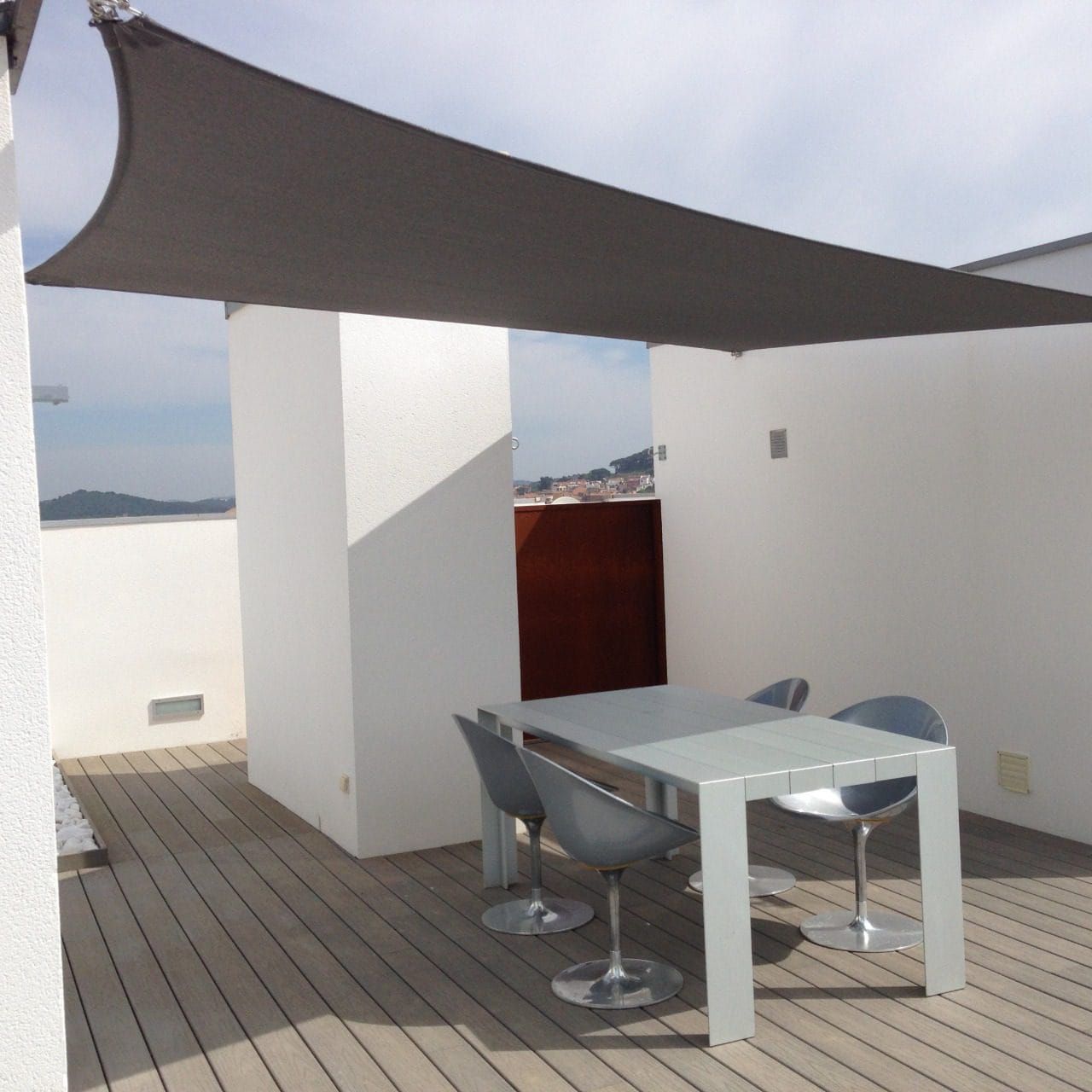 ¿Cómo medir el tamaño de un toldo vela?